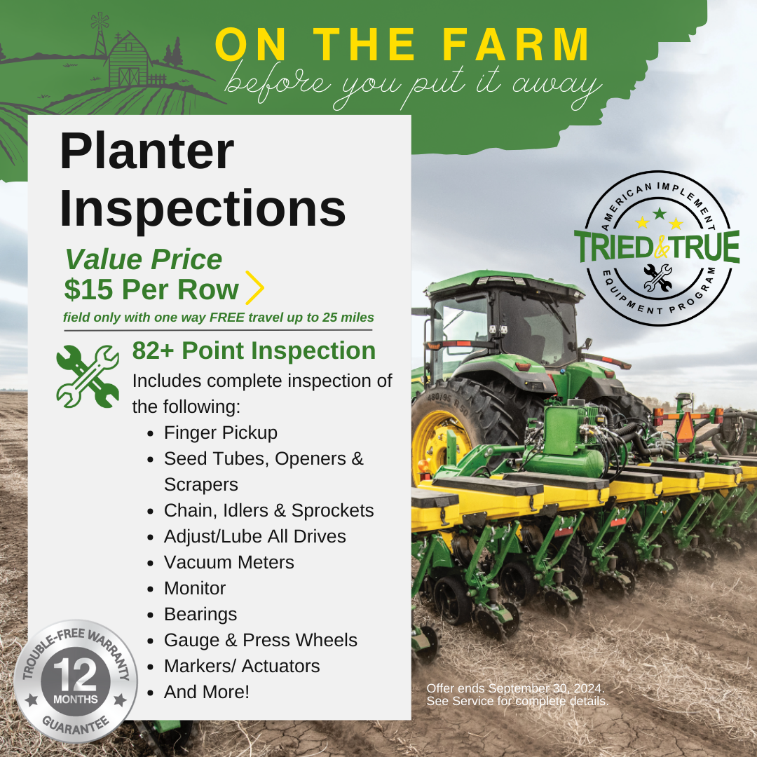 Service Specials American Implement